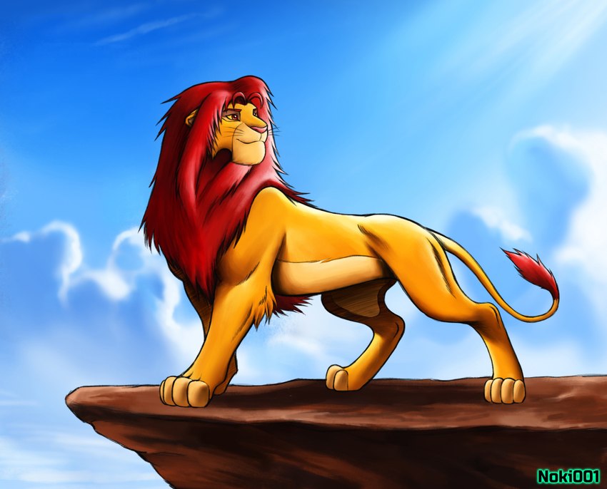 simba (the lion king and etc) created by noki001