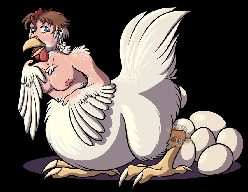 avian_caruncle avian_feet beak belly big_belly biped dewlap_(anatomy) egg feathers gender_transformation human_torso inflation mtf_transformation oviposition pregnant tail tail_feathers transformation wattle winged_arms wings naughtygryph pickit avian avian_taur biped_taur bird bird_taur chicken chicken_taur galliform gallus_(genus) phasianid taur alpha_channel