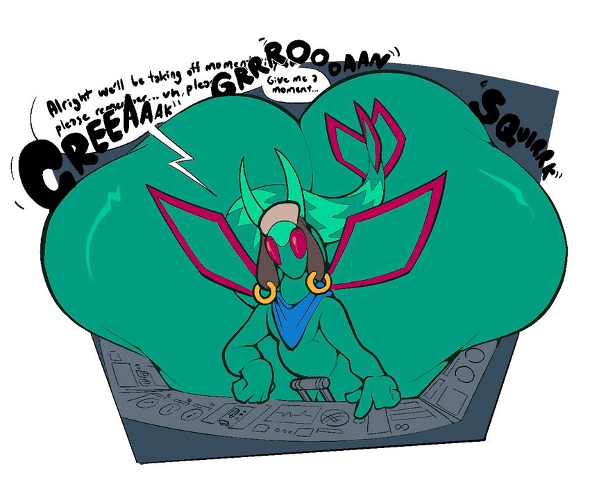 big_butt butt butt_expansion clothing dialogue expansion green_body hat headgear headwear huge_butt hyper hyper_butt male membrane_(anatomy) membranous_wings simple_background solo tail text thick_thighs ushanka white_background wide_hips wings boot_(artist) mythology nintendo pokemon fan_character len_(focus) dragon flygon generation_3_pokemon mythological_creature mythological_scalie pokemon_(species) scalie 2021 digital_media_(artwork) english_text