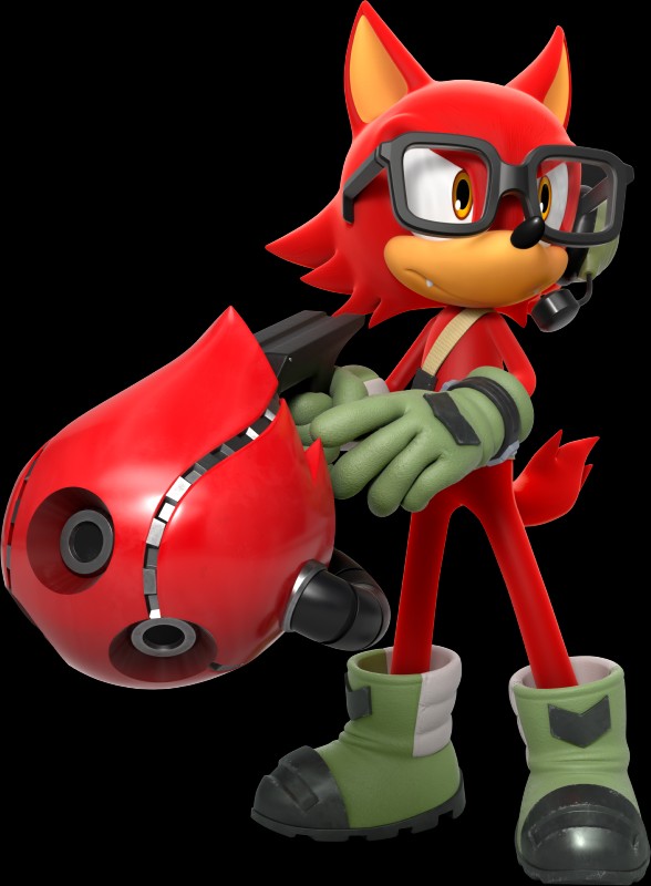 custom character and gadget the wolf (sonic the hedgehog (series) and etc)