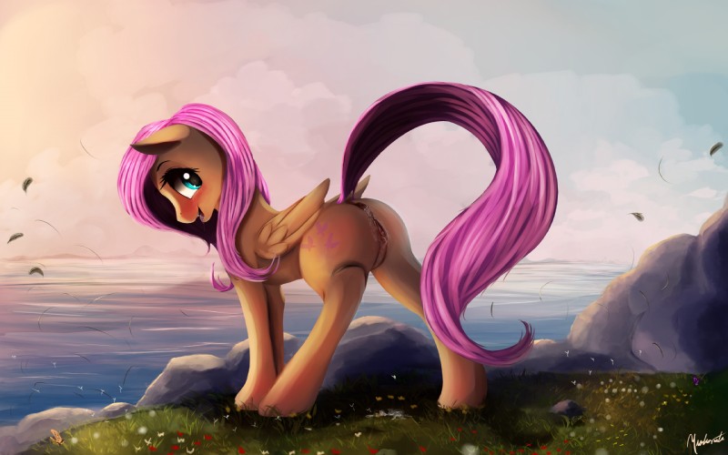 fluttershy (friendship is magic and etc) created by miokomata