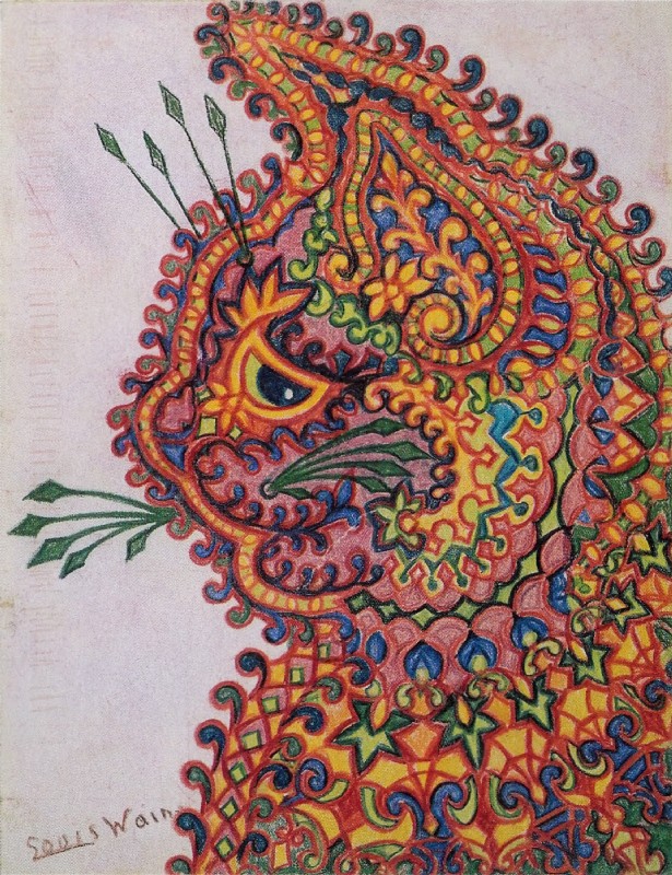 public domain and etc created by louis wain