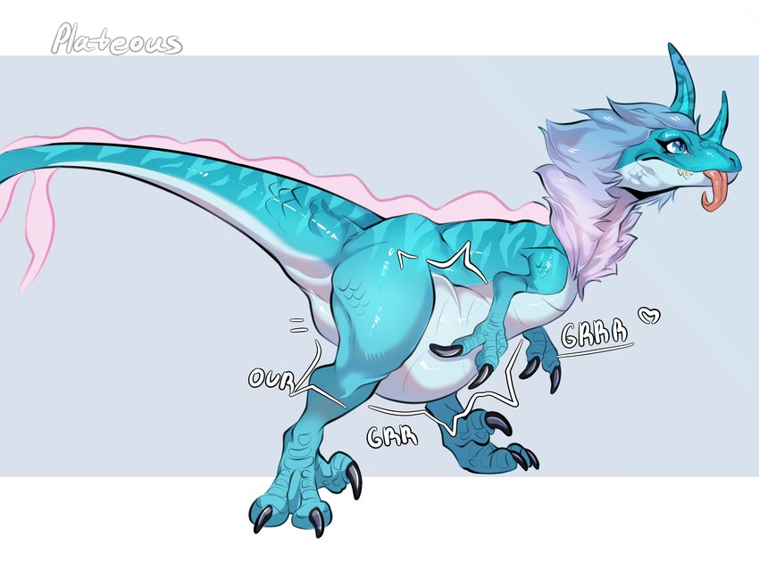 alternate_species ambiguous_gender ambiguous_prey belly big_belly duo endosoma female female_pred feral feral_pred long_tail safe_vore scales slightly_chubby tail tapering_tail vore plateous disney mythology raya_and_the_last_dragon sisu_(ratld) dinosaur dragon dromaeosaurid mythological_creature mythological_scalie prehistoric_species reptile scalie theropod velociraptor hi_res