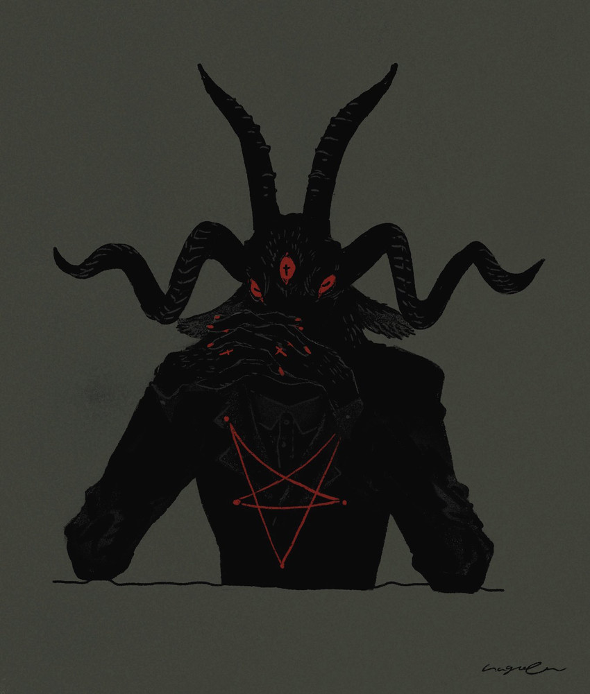 baphomet created by mucknagabe