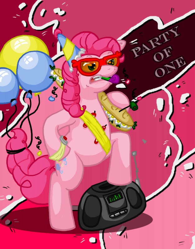 pinkie pie (friendship is magic and etc) created by underwear-ninja