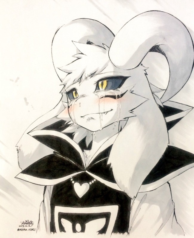 asriel dreemurr (undertale (series) and etc) created by akabane jin