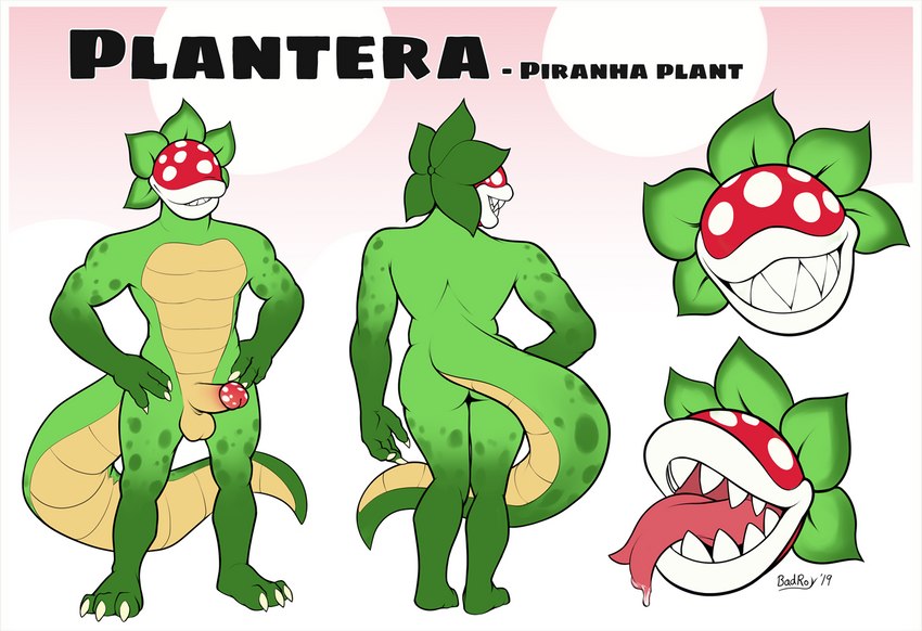 plantera (mario bros and etc) created by badroy