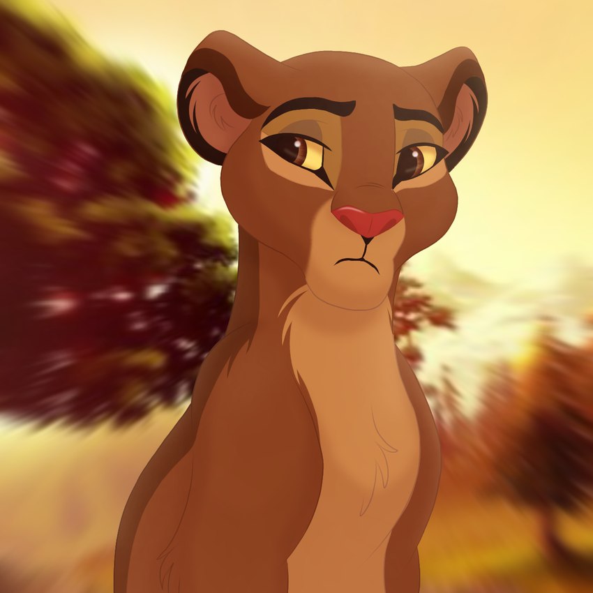 rani (the lion guard and etc) created by ayana lioness