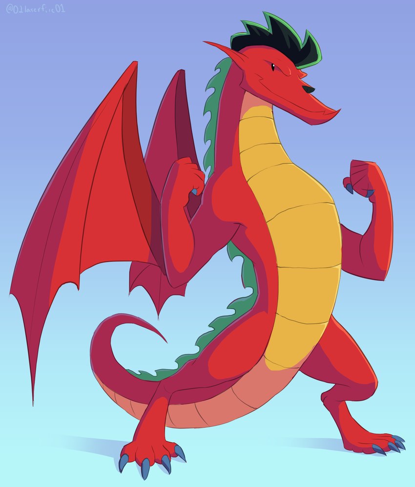 jake long (american dragon: jake long and etc) created by laser-fire