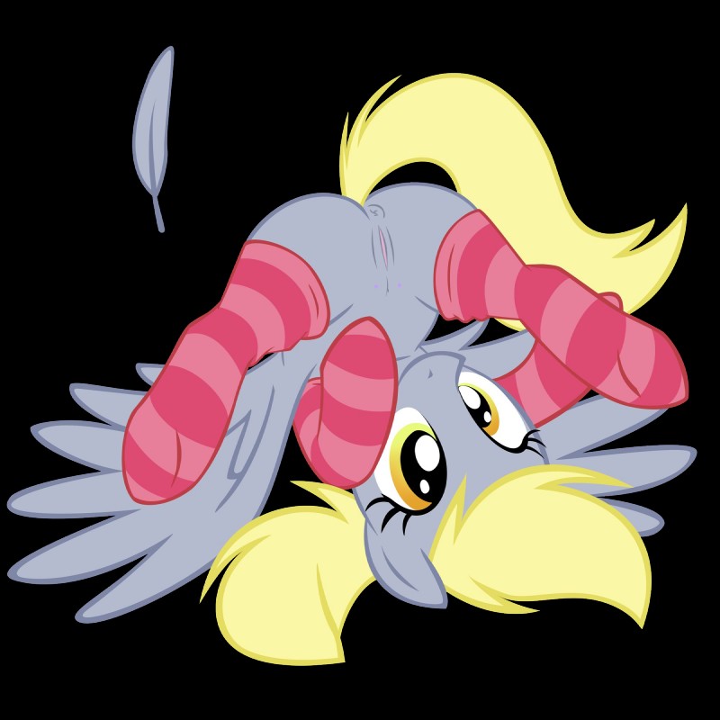 derpy hooves (friendship is magic and etc) created by darkpandax, junglepony, and third-party edit