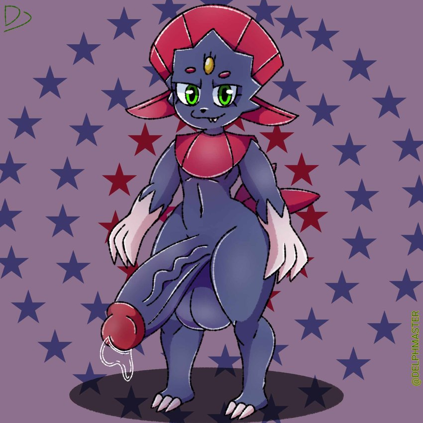 anthro big_penis genitals huge_penis hyper hyper_genitalia hyper_penis male penis solo delphmaster nintendo pokemon weaves_(delphmaster) generation_4_pokemon pokemon_(species) weavile 1:1 2024 digital_media_(artwork) hi_res