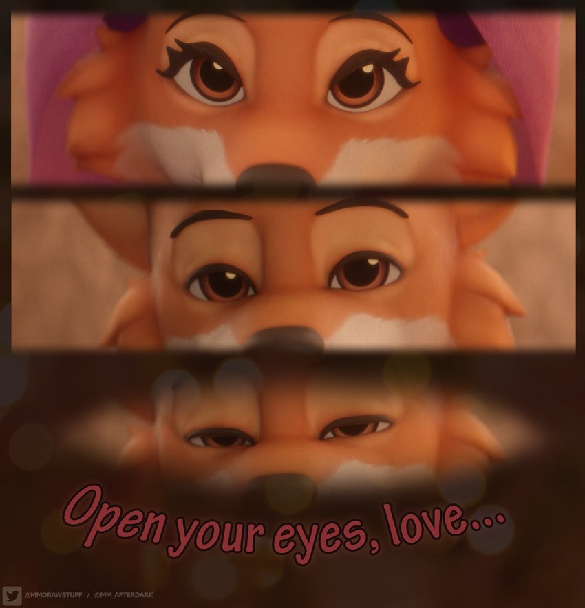 biped black_nose brown_eyes cheek_tuft dialogue duo facial_tuft female fur half-closed_eyes hand_holding looking_at_viewer male narrowed_eyes orange_body orange_fur sitting standing text tuft username white_body white_fur mmad disney robin_hood_(disney) twitter maid_marian robin_hood canid canine canis fox mammal red_fox true_fox 3d_(artwork) blender_(artwork) digital_media_(artwork) hi_res widescreen