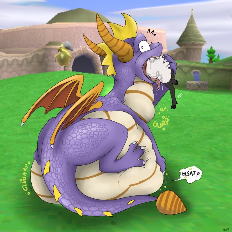 spyro (spyro the dragon and etc) created by pippuri