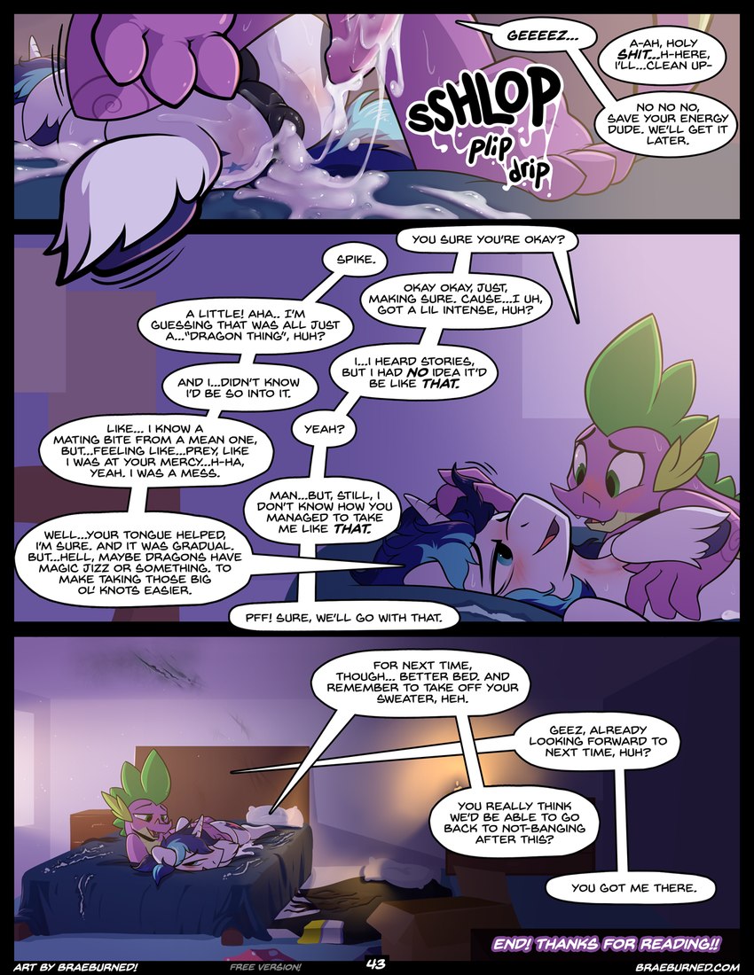 shining armor and spike (friendship is magic and etc) created by braeburned
