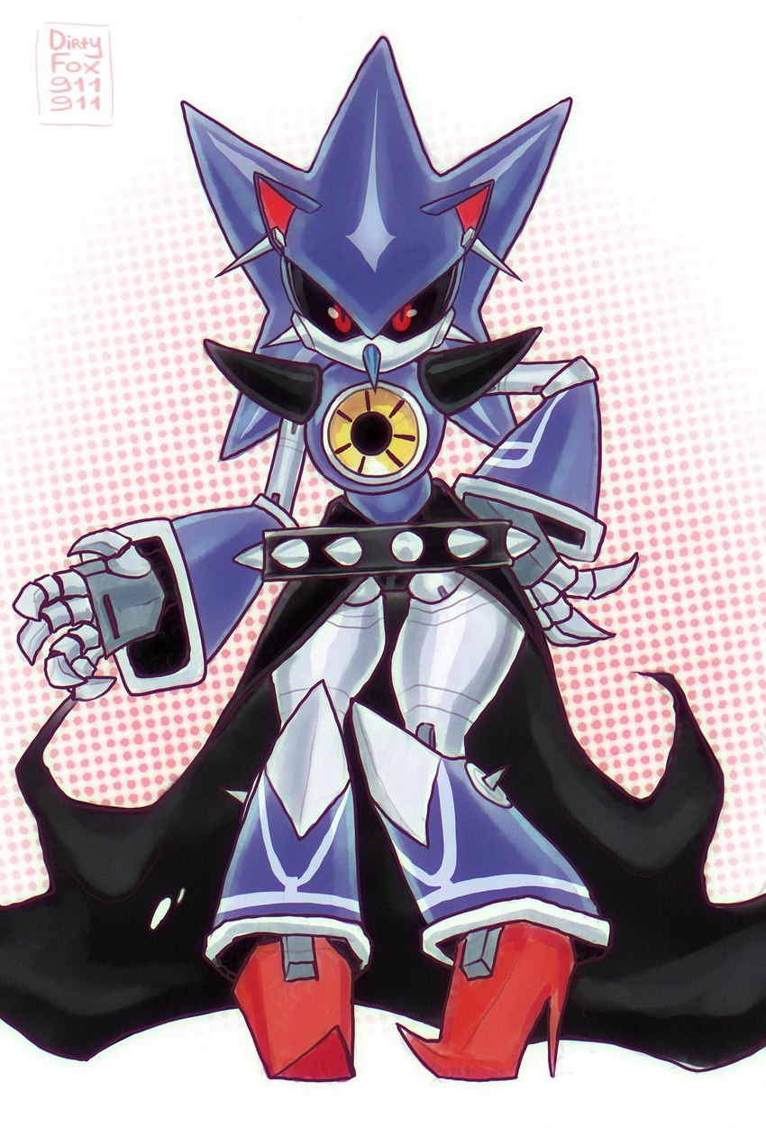 metal sonic and neo metal sonic (sonic the hedgehog (series) and etc) created by dirtyfox911911