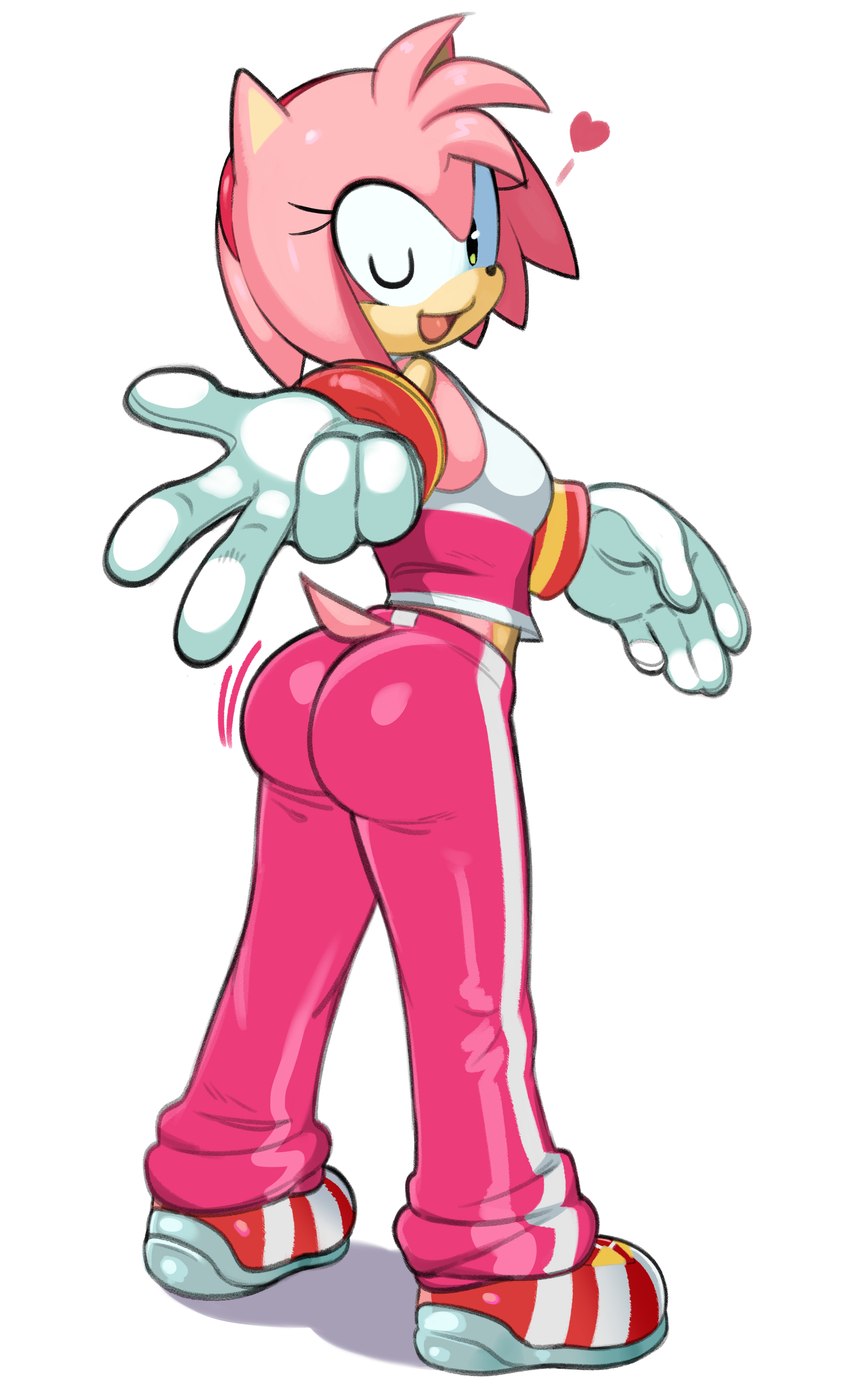 amy rose (sonic the hedgehog (series) and etc) created by tobias leviathan