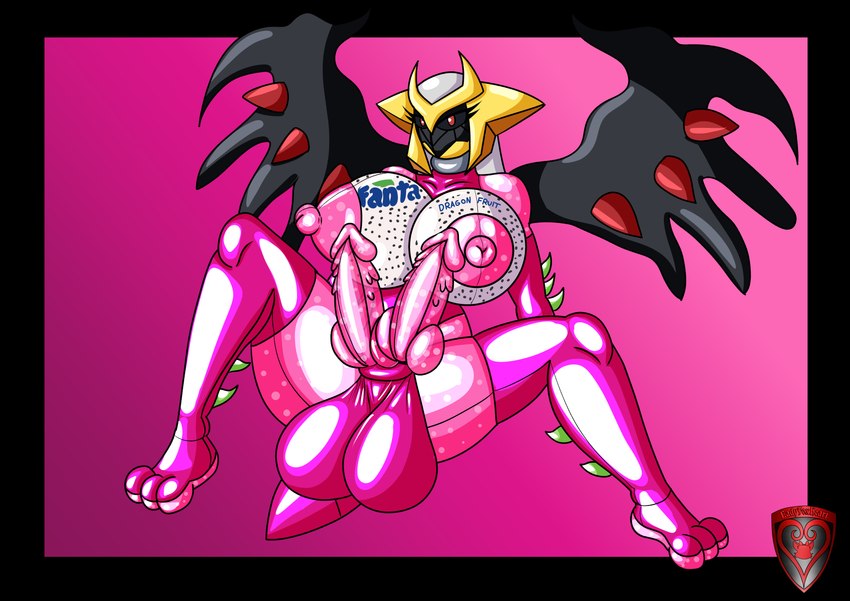 2_penises anthro balls beverage big_balls big_breasts bimbo_anthro breasts bubble clothing dragon_fruit food fruit genitals gynomorph intersex latex latex_clothing latex_skinsuit multi_genitalia multi_penis penile_spines penis plant seed skinsuit soda soda_suit solo tight_clothing transformation ladyfoxheart fanta mythology nintendo pokemon dragon generation_4_pokemon giratina legendary_pokemon mythological_creature mythological_scalie pokemon_(species) scalie absurd_res hi_res