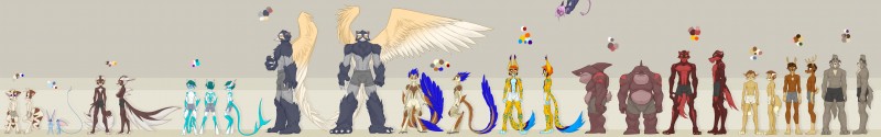 anthro antlers beak boxers_(clothing) boxers_only clothed clothing feathered_wings feathers female fur group hair horn male navel spade_tail standing tail topless turnaround underwear underwear_only wide_image wings david_lillie dreamkeepers mythology bastion_aduro bill_(dreamkeepers) bobby_frederick damon_(dreamkeepers) evzen_(dreamkeepers) grunn_(dreamkeepers) igrath_winters karo_(dreamkeepers) mace_(dreamkeepers) namah_calah ravat_larak whip_(dreamkeepers) woods_(dreamkeepers) woods_damon_&_bill avian canid canine canis cheetah deer domestic_cat domestic_dog felid feline felis fish fox gryphon mammal marine mythological_avian mythological_creature shark 2016 absurd_res hi_res long_image model_sheet official_art father_(lore) father_and_child_(lore) father_and_son_(lore) parent_(lore) parent_and_child_(lore) parent_and_son_(lore) son_(lore)