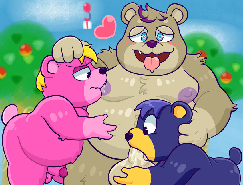 dusty, poncho, and vladimir (animal crossing and etc) created by sinribbons