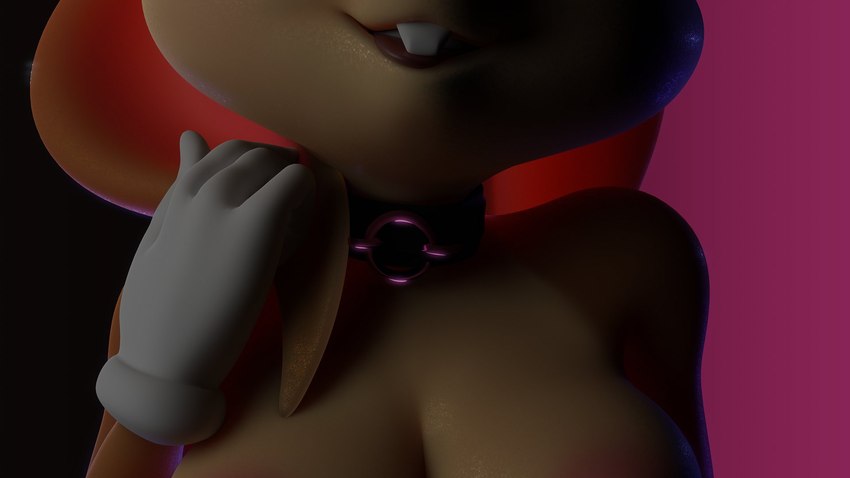 anthro areola breasts buckteeth choker close-up clothed clothing dark ear_on_shoulder female gloves handwear humanoid_hands jewelry licking licking_lips necklace pink_areola raised_shoulders smile smiling_at_viewer solo teeth tongue tongue_out topless white_clothing white_gloves white_handwear saransaran tyviania looney_tunes warner_brothers lola_bunny lagomorph leporid mammal rabbit 16:9 2022 3d_(artwork) digital_media_(artwork) hi_res widescreen