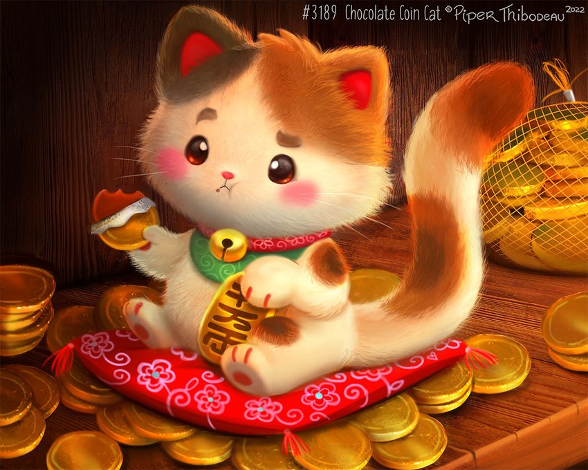 maneki-neko created by piper thibodeau