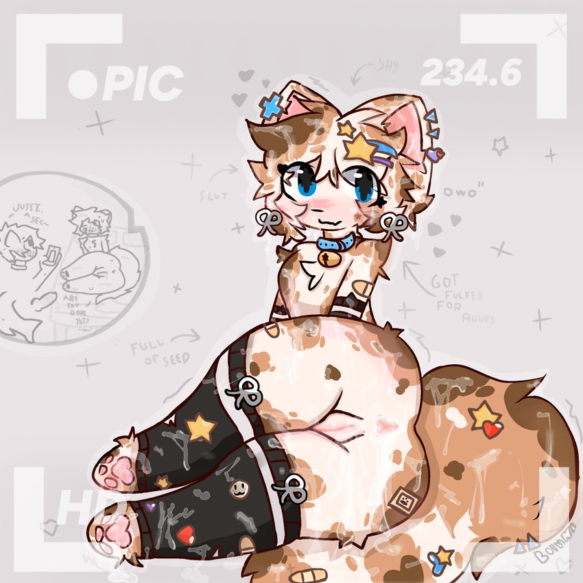 :3 accessory after_anal after_orgasm after_sex after_vaginal aftercare anthro anus arm_warmers armwear bandage bed bedroom bedroom_sex bell bell_collar big_butt big_tail blue_eyes blush blush_lines blush_stickers blushing_at_viewer blushing_profusely bodily_fluids body_blush bottomless breath butt cellphone cheek_tuft clothed clothing collar cum cum_all_over cum_drip cum_in_ass cum_in_pussy cum_inside cum_on_butt cum_on_chest cum_on_face cum_on_feet cum_on_fur cum_on_penis cum_on_self cumshot cumshot_in_ass cumshot_on_chest cumshot_on_face dialogue digitigrade disembodied_penis domestic dripping dripping_pussy duo ear_piercing ear_ring ejaculation electronics embarrassed embarrassed_female erection eyelashes facial_tuft feet female female_focus filled_to_the_brim filled_womb flat_chested fluffy fluffy_hair fluffy_tail foot_focus footwear from_behind_position fucked_silly fucked_to_exhaustion fur furniture genital_fluids genitals glistening glistening_eyes hair hair_accessory hairpin heart_symbol holding_object holding_phone huge_butt knot legwear looking_at_viewer looking_pleasured lying lying_on_bed male male/female multicolored_body multicolored_fur nude on_bed on_side owo panting pawpads paws penetration penile penile_penetration penis phone photo piercing pink_anus pink_pawpads pink_paws pink_pussy pleased_expression pleasured_female pleasured_male precum precum_drip presenting presenting_anus presenting_cum_inside presenting_hindquarters presenting_pussy pussy pussy_blush pussy_drip pussy_dripping ring_piercing sex shadow shark_tail shy silly silly_face simple_background size_difference small_pussy smaller_female smile socks solo solo_focus spots spread_anus spread_butt spread_legs spread_toes spreading sticker stockings sweat sweaty_butt sweaty_genitalia tail taking_picture talking_to_another talking_to_partner text thick_thighs thigh_highs toes tuft vaginal vaginal_fluids wet wet_body wet_clothing wet_fur white_body white_fur y_anus young young_female b0inhaowo_(artist) calico_cat canid canine canis domestic_cat felid feline felis fish mammal marine shark 1:1 absurd_res digital_media_(artwork) english_text hi_res shaded