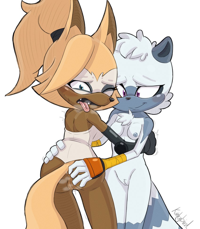 tangle the lemur and whisper the wolf (sonic the hedgehog (comics) and etc) created by kinkybird