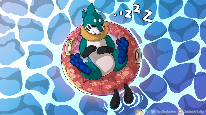 2_tails 3_fingers 3_toes belly blue_pawpads feet feral fin fingers handle lying male multi_tail on_back pawpads paws presenting print_pool_toy ring simple_background sleeping soles solo tail teasing_with_feet toes tube water white_belly white_body wrinkled_feet wrinkles thecluelessfox nintendo pokemon mokata_(buizel) buizel generation_4_pokemon mammal mustelid otter pokemon_(species) 16:9 hi_res widescreen