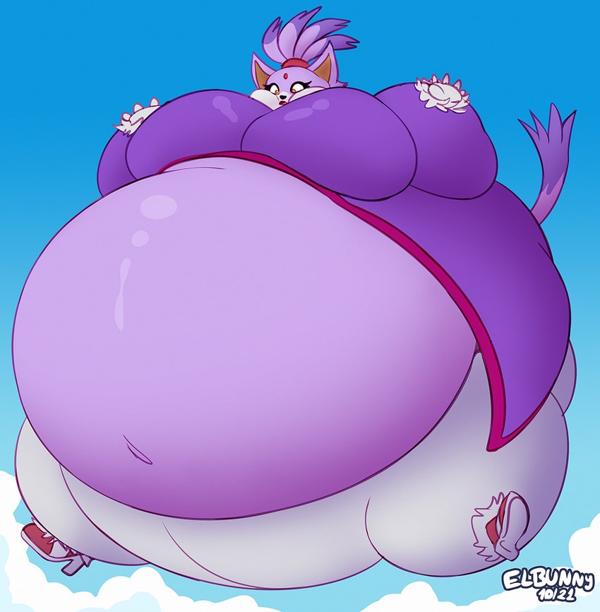 accessory air_inflation anthro belly belly_expansion big_belly big_breasts black_nose body_inflation bottomwear breast_expansion breasts clothing cloud expansion female floating footwear fur hair hair_accessory hair_tie high_heels huge_belly huge_breasts hyper hyper_belly hyper_inflation immobile inflation inflation_fetish looking_down multicolored_body multicolored_fur navel open_mouth pants purple_body purple_clothing purple_fur purple_hair purple_topwear shoes sky solo text topwear two_tone_body two_tone_fur white_body white_bottomwear white_clothing white_fur white_pants yellow_eyes dedoarts sega sonic_the_hedgehog_(series) blaze_the_cat domestic_cat felid feline felis mammal 2021 artist_name digital_media_(artwork)