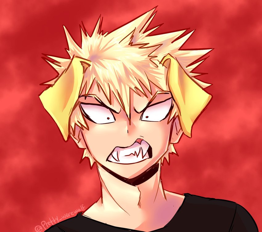 katsuki bakugou (my hero academia) created by pretty werewolf