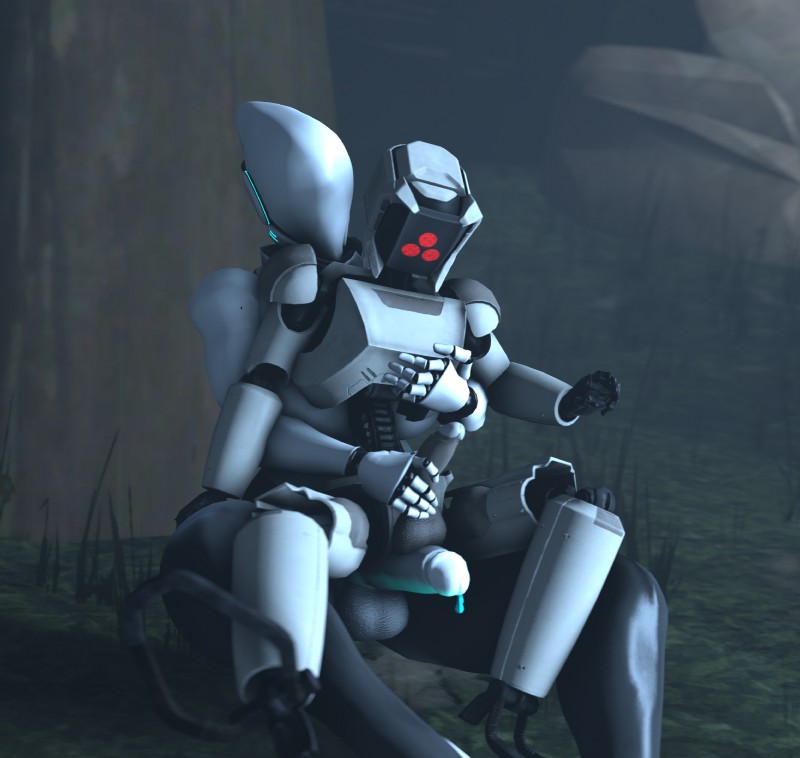 balls bodily_fluids chair_position cum duo erection forest from_behind_position genital_fluids genitals gynomorph gynomorph/male half-erect hand_on_leg hand_on_penis handjob holding_penis humanoid_genitalia humanoid_penis imminent_anal imminent_sex intersex intersex/male lifting looking_at_genitalia looking_at_penis looking_down machine male on_lap penile penis penis_grab plant precum reach_around sex size_difference torso_grab tree rtsfm haydee_(game) killing_floor killing_floor_2 d.a.r._(killing_floor) haydee humanoid robot robot_humanoid 3d_(artwork) digital_media_(artwork) hi_res