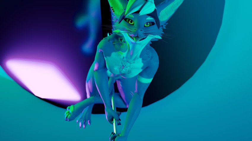 anthro clubhouse genitals green_eyes green_light grey_body humanoid_genitalia humanoid_penis male muscular muscular_anthro muscular_male night nude penis piercing pole solo stripper_pole foxand mythology dragon hybrid mammal mythological_creature mythological_scalie rexouium scalie 16:9 3d_(artwork) 4k absurd_res digital_media_(artwork) hi_res widescreen