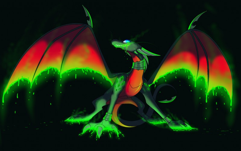 corrupt cynder and cynder (the legend of spyro and etc) created by plaguedogs123