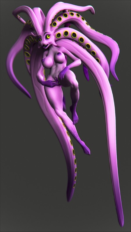 breasts female model non-mammal_breasts sculpt solo suckers suction_cup tentacles kruk cephalopod marine mollusk 3d_(artwork) 9:16 digital_media_(artwork) hi_res zbrush_(artwork)