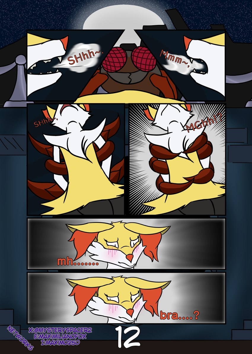 cliff fanfiction forced rape sex text maximilianofox nintendo parasite_in_city pokemon arthropod braixen generation_6_pokemon pokemon_(species) absurd_res comic english_text hi_res spanish_text