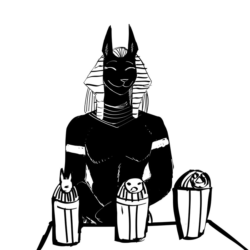 anubis (middle eastern mythology and etc) created by hladilnik