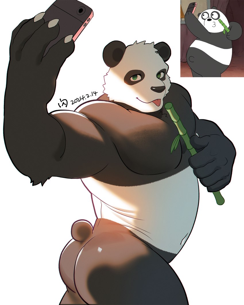panda (cartoon network and etc) created by shan yao jun