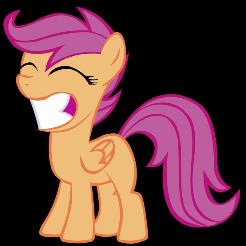 scootaloo (friendship is magic and etc) created by unknown artist