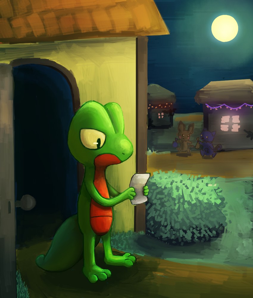 background character (pokemon mystery dungeon and etc) created by flavia-elric