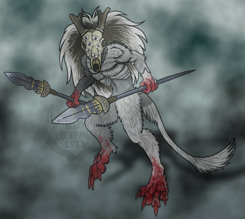 rancid the sergal (fear & hunger 2: termina and etc) created by beepscreatures