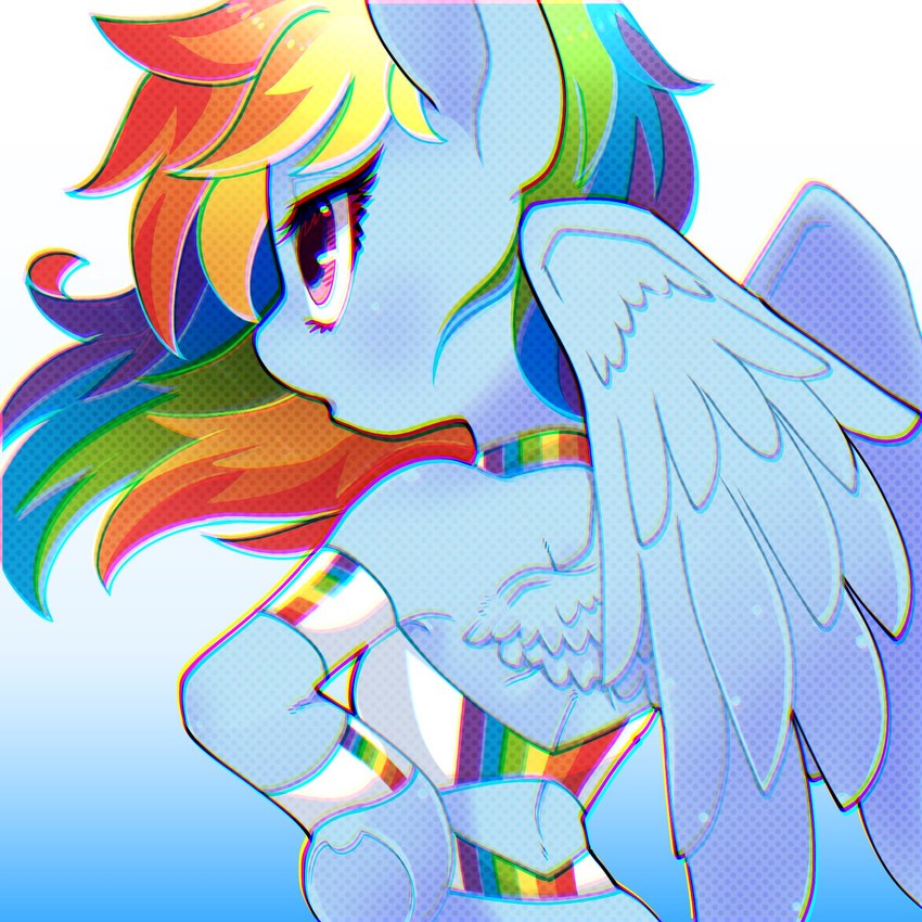 rainbow dash (friendship is magic and etc) created by bbtasu