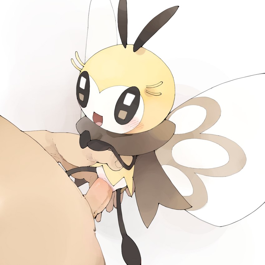 antennae_(anatomy) anthro anthro_focus anthro_penetrated biped black_antennae black_arms black_eyes black_legs blush brown_markings brown_tuft compound_eyes duo faceless_character faceless_human faceless_male facial_markings featureless_feet featureless_hands feet female female_focus female_on_human female_penetrated fingernails fingers genitals happy head_markings holding_partner human_on_anthro human_penetrating human_penetrating_anthro humanoid_genitalia humanoid_hands humanoid_penis insect_wings interspecies larger_human larger_male light_body male male/female male_penetrating male_penetrating_anthro male_penetrating_female markings multicolored_body multicolored_wings nails narrow_hips neck_tuft nude on_model open_mouth open_smile penetration penile penile_penetration penis penis_in_pussy pokephilia pseudo_clothing pupils pussy semi-anthro sex simple_background size_difference smaller_anthro smaller_female smaller_penetrated smile solo_focus stick_arms stick_calves stick_legs stick_limbs stick_thighs thin_calves thin_legs thin_thighs tongue tuft vaginal vaginal_penetration white_background white_markings white_pupils white_wings wing_markings wings yellow_body young young_anthro young_female youjomodoki nintendo pokemon arthropod generation_7_pokemon human mammal pokemon_(species) ribombee 1:1 2022 digital_media_(artwork) hi_res shaded simple_shading