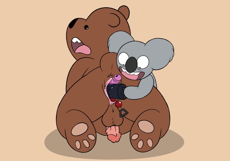 anal anal_beads anal_penetration balls duo genitals humanoid_genitalia humanoid_penis lying male male/male male_penetrated male_penetrating male_penetrating_male on_front penetration penis sex sex_toy spread_legs spreading vibrator magzol cartoon_network we_bare_bears grizzly_(we_bare_bears) nom_nom_(we_bare_bears) bear brown_bear grizzly_bear koala mammal marsupial ursine vombatiform absurd_res hi_res