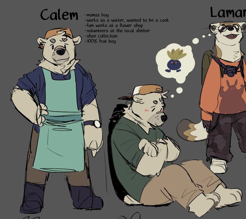 calem and lamar (nintendo and etc) created by doginacafe