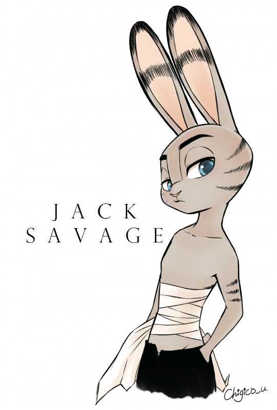 jack savage (zootopia and etc) created by chigico u