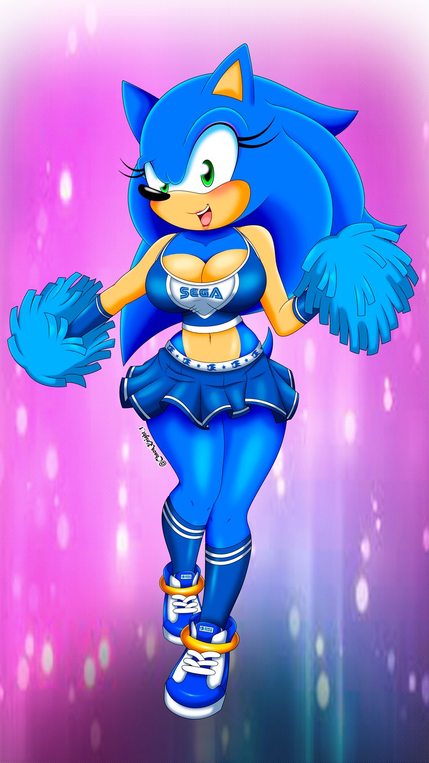 sonic the hedgehog (sonic the hedgehog (series) and etc) created by the knight