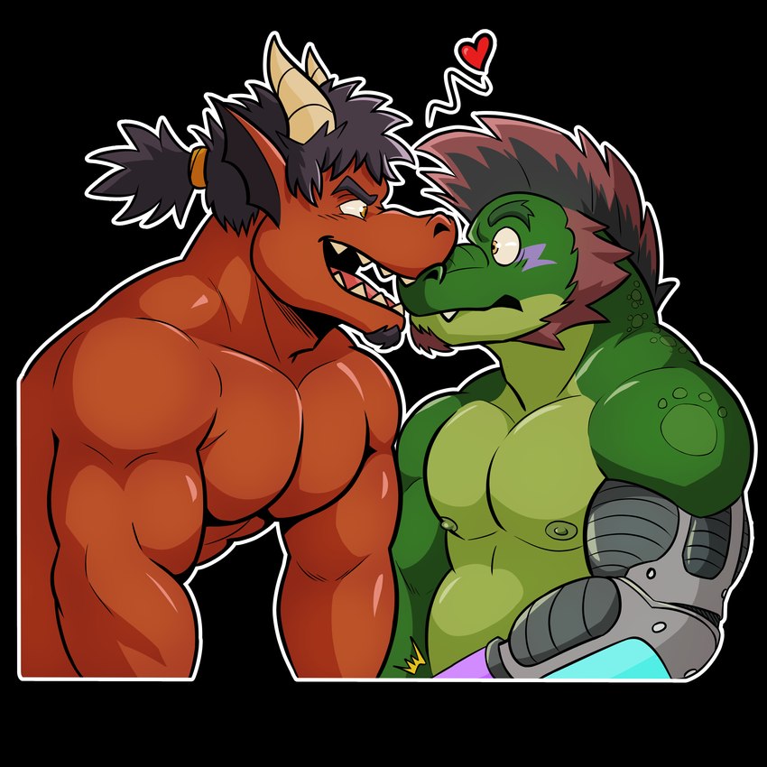 abs anthro belly duo green_body hair male male/male muscular muscular_anthro muscular_male smile teeth tongue mezzmar invader_(invaderthegator) zaron alligator alligatorid crocodile crocodilian lizard reptile scalie 1:1 absurd_res alpha_channel digital_media_(artwork) hi_res