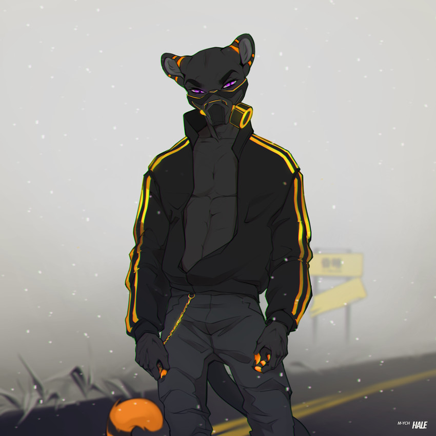 jasper panther (cyberpunk 2077) created by hale.