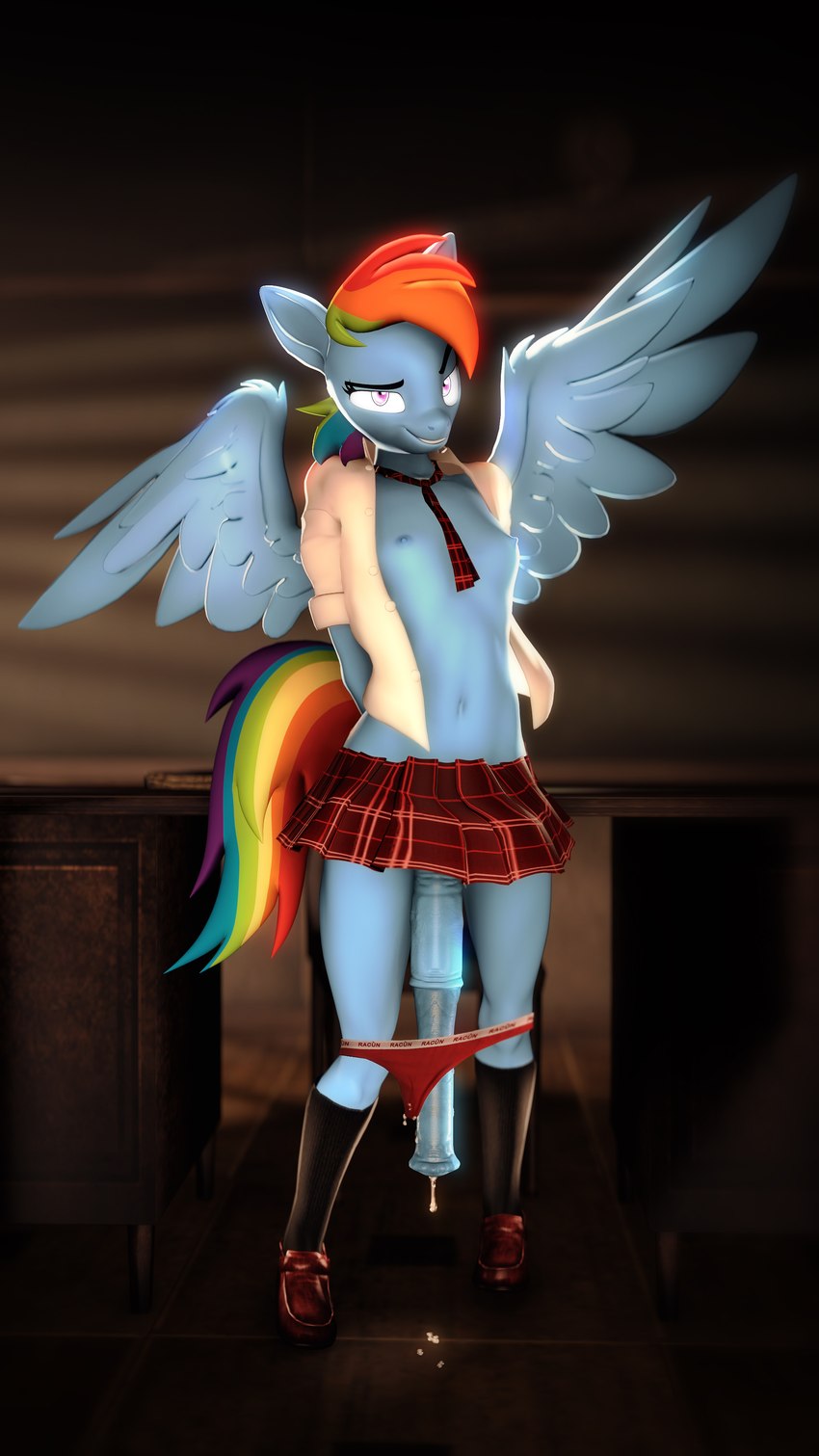 rainbow dash (friendship is magic and etc) created by willitfit