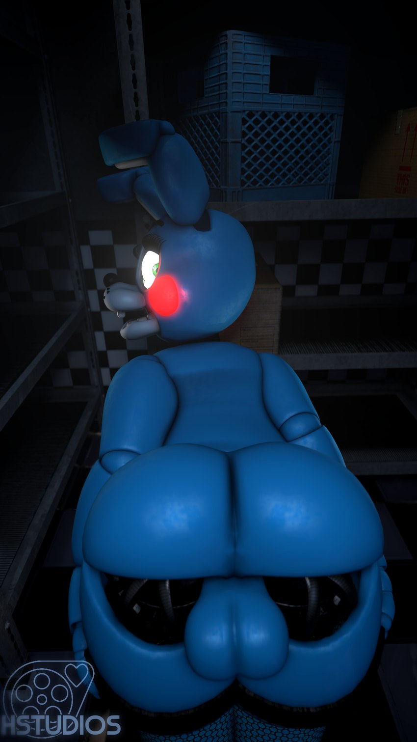 toy bonnie (five nights at freddy's 2 and etc) created by hstudios